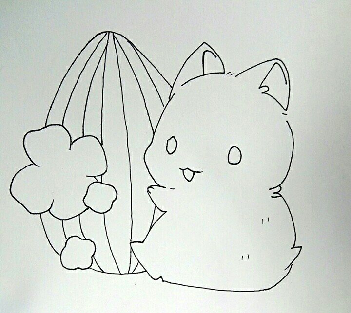 画了一只可爱的小玩意(*75▽75*) 找不同29乛 